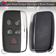 CHINK Car Key , Black 5 Buttons Remote Fob Cover, Replacement ABS Remote Key  for Land Rover Evoque 
