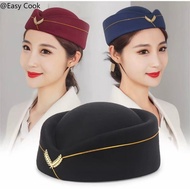 Women's Flight Attendant Clothing Accessories Flight Attendant Costume Flight Attendant hat Air Host