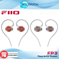 FiiO FP3 In-Ear Monitors Planar 14.5mm Wooden Faceplate HiFi Audiophile Earphones IEM