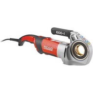 RIDGID 44913 600-I Handheld Power Drive Pipe Threading Machine with Carrying Case and Dual V-Jaw Sup