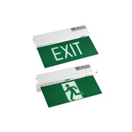 NEW EX LED M Emergency EXIT Sign C/W High Temp Nic d bat for 3 hours