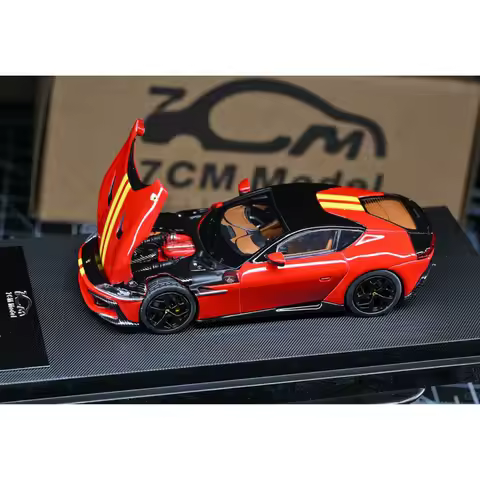 7cm Model 1:64 Ferrari 12 Cilindri Openable Hood Limited Static Alloy Italian Supercar Collectible D
