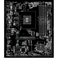 Boardview Asus Prime B360M-K circuit diagram for repairmen