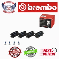 P28038 Honda Civic Euro EP UK FN FK Civic FD2 Type R Rear Brake Pad Brembo