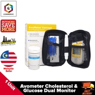 Cholesterol Test Meter | Blood Glucose Meter 2in1 Function