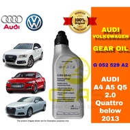 100%Original Audi ATF Auto Gear Oil 1L - Audi A4 A5 Q5 2.0 Quattro below2013- G 052 529 A2 Volkswage