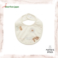 【direct from Japan】gelato pique BABY Donut Bear Pattern Bib Unisex Cream Free Size PBGG252447 Japan