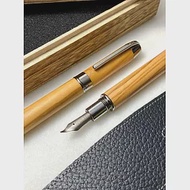 3952老山羊-大鵬灣 地中海橄欖木 書法鈦尖鋼筆