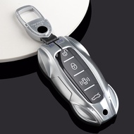 Metal Car Remote Key Cover Case Holder Shell Housing Fob For Hongqi New H5 HS5 HS3 HS7 H6 H7 H9 HQ9 