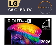 LG C6 OLED evo AI 4K 165Hz Smart TV | 48" 55" 65" 77" 83" | OLED48C6PSA OLED55C6PSA OLED65C6PSA OLED