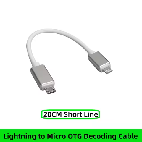 Ear Amplifier Decoder Lighting to Micro USB Decode Cable Android DAC Decoder Cable Systems Above IOS