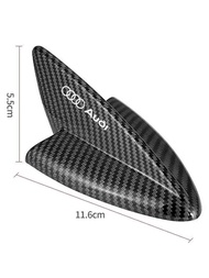 Carbon Fiber Accessories Car Roof Shark Decals Sticker for Audi A3 A4 A4L A5 A6 A7