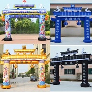 Inflatable Arch Can Be Used To Welcome Guests In The Funeral.
