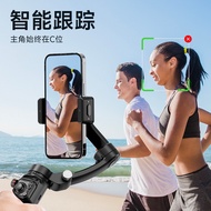 Telefon TOKQI Gimbal 3-Paksi Penstabil M02 Penjejakan Wajah Pintar Fotografi Anti Goncang Penstriman
