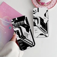 Samsung A02 M02 A7 2018 A10 A10s A11 - Case - R0bot Motif - Fashion Case - TPU Silicone - Bumper