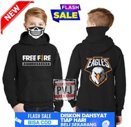 [ promo flash sale ] sweater free fire | hoodie free fire | jaket ninja free fire Anak Usia 6-13 Tah