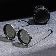 ND Nine-speed Adjustable ND Sunglasses Promise Rotating Filter Retro Unique Polarized Sunglasses Ste