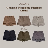 BebyElbra-PREMIUM Above-the-Knee Chino Shorts Boys' Above-the-Knee Shorts