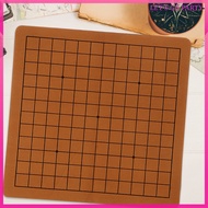 2Pcs Portable Go Board Leather Go Board Children Go Chess Board Folding Chessboard  uiran