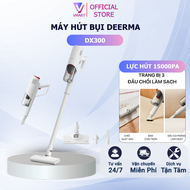 Máy hút bụi cầm tay Deerma DX300 công suất 600W lực hút cực mạnh 15000pa trang bị 3 đầu hút sạch bụi