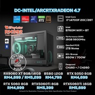 DOTATECH DC-INTEL/ARCRTXRADEON 4.7 - CUSTOM PC GAMING PACKAGE - i7-14700F + GPU Option(s)