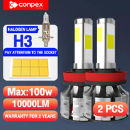 conpex K9 LED 1คู่ ไฟหน้ารถยนต์  100w 10000LM แสงสีขาว H1 H3 H4 H7 H11 9005 9006 9012 6500K ไฟหน้ารถ