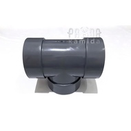 Tee 4 inch PVC / Tee 4" T Pipe Paralon 4" GREST