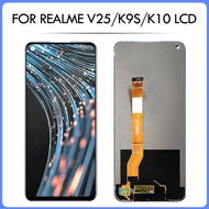 แสดงสำหรับ OPPO K9S K10 Realme Q3S Q3T V25 Q5หน้าจอ LCD หน้าจอสัมผัสคอมโบอะไหล่ซ่อม