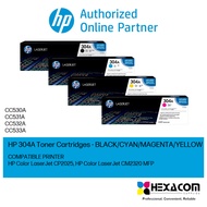 HP 304A Toner Cartridge CC530A/CC531A/CC532A/CC533A