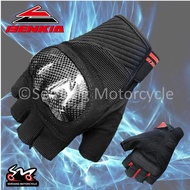 BENKIA GK257 Half Finger Riding Gloves Sarung Tangan Separuh Jari Glove Biker