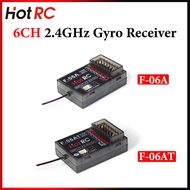 HOTRC 6 Channel F-06A F-06AT 2.4GHz Gyro Receiver 4-9V For RC Car Truck Tank Crawler Boat Remote Con