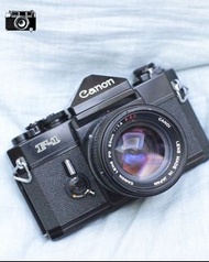 Canon F-1 戰地記者相機 with 50mm 1.4 SSC 大光圈鏡頭