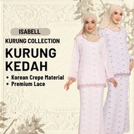 ZOE ARISSA baju raya 2024 viral Printed Sulam Isabell kurung kedah klasik style elegant terbaru 2024 corak Printed batik