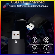 【New Arrival】 FU-AX1800 Dual Band 1800Mbps WiFi 6 Adapter 2.4G/5G PC USB3.0 Network Card