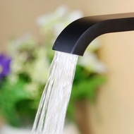 Bathroom Basin Faucet Wall Mounted Cold Water Faucet Bathtub Waterfall Spout Vessel Sink Faucet Mop 