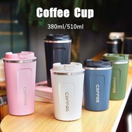 Cold Storage Glass 5colors Thermos Cup Hot Coffee Stainless Steel