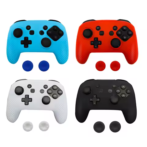 Silicone Protective Skin Case for Nintendo Switch Pro Rubber Shell Skin for Nintendo Switch Pro Cont