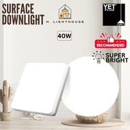 YET PLUS Siling Concrete Surface Downlight 9006 9007 Sangat Terang LED Surface Downlight Sirim Lulus