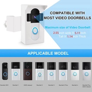 【AiBi Home】-Ring Doorbells for RingDoorbell Mount No Drill Holder Bracket for Apartment Door Home Rentals