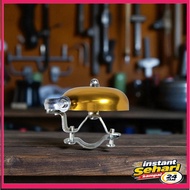 Cycle Zone Mini Retro Bicycle Cycling Horn - SE63 - Golden - 7RSE3MGD