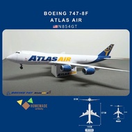 Boeing 747-8F Atlas Air Commercial Airplane Paper Model