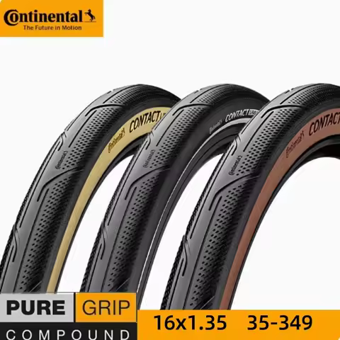 Continental Contact Urban Folding Tire 16 Inch 35-349 16x1.35 BMX Brompton Folding Bike Tyre 180TPI 