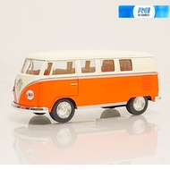 Folk Car Model Van V-Shaped Front Volkswagen KINSMART 1:32 Classic 1962 Bus (13 cm.)Vintage Toy