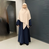 SAYSARA - Sava French Khimar Square Syari Khimar Tudung Khimar Labuh Muslimah Khimar French Khimar