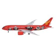 787 Aaa Boeing Hainan Airlines Kung Fu Panda Simulation Aircraft Model Static With Wheels 16-42C