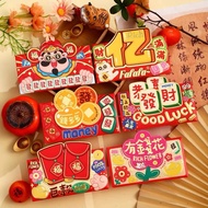 Chinese New Year Angpao 2025 Chinese New Year Angpao Contains 6 Cute Character Angpao Snake Picture 