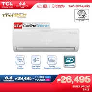 TCL 2.5HP Inverter Aircon Split-type Air Conditioner TAC-22CSA/KEI (White)