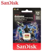【現貨免運】SanDisk Extreme A2 64G microSDXC 行動裝置專用 手遊 電玩 U3 記憶卡