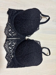 La Senza black lace bra 34DD