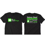 MiChat Michat Minat Distro T-Shirt Chat Price / T-Shirt with Michat Writing